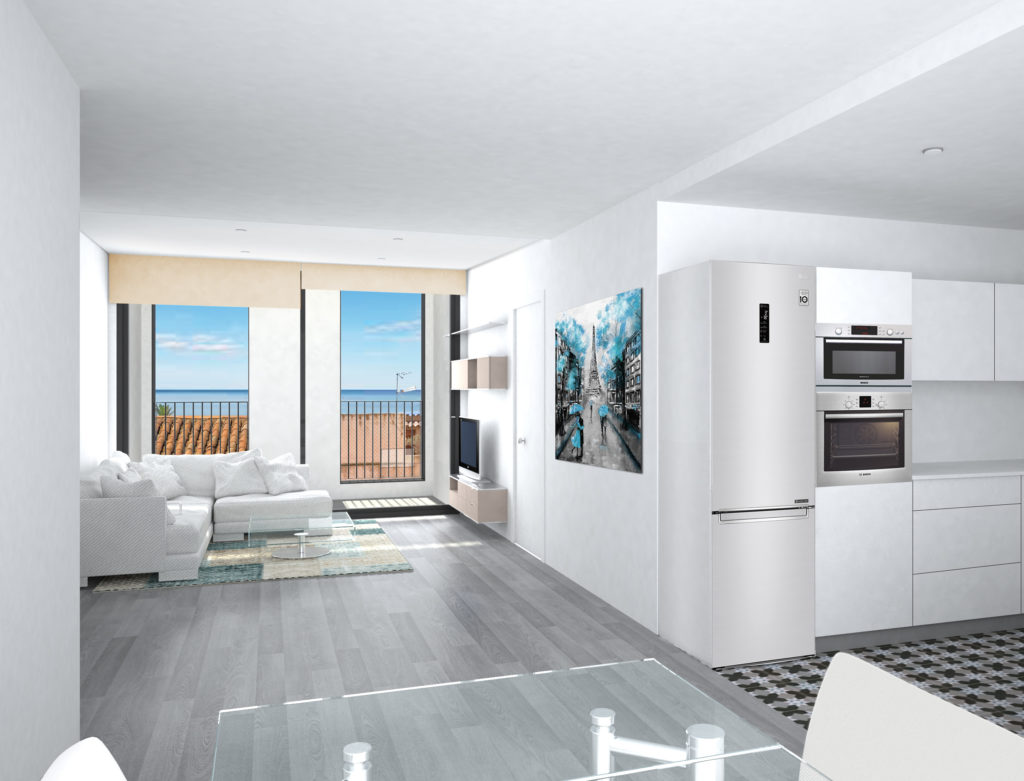 Foto del interior de una vivienda